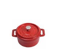 0.25-qt Mini Round Dutch Oven - Cherry | Staub