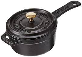 0.25-qt Mini Saucepan - Black | Staub