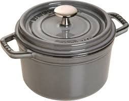0.75-qt Round Dutch Oven - Graphite Grey | Staub