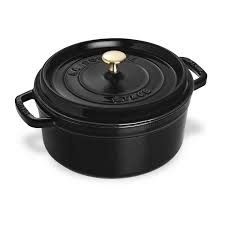 7-qt Round Dutch Oven - Black | Staub