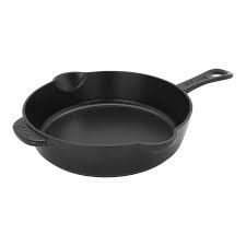 8.5-inch Traditional Deep Skillet - Black | Staub