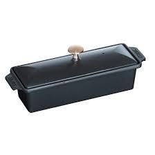1.5-qt Large Rectangular Terrine - Black | Staub
