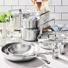 10-pc Stainless Steel Cookware Set | Demeyere