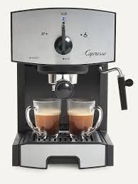EC50 Stainless Steel Pump Espresso &amp; Cappuccino Machine stainless steel | Capresso