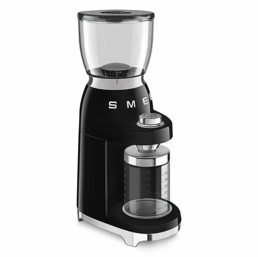 50's Retro Style Coffee Grinder Black | SMEG