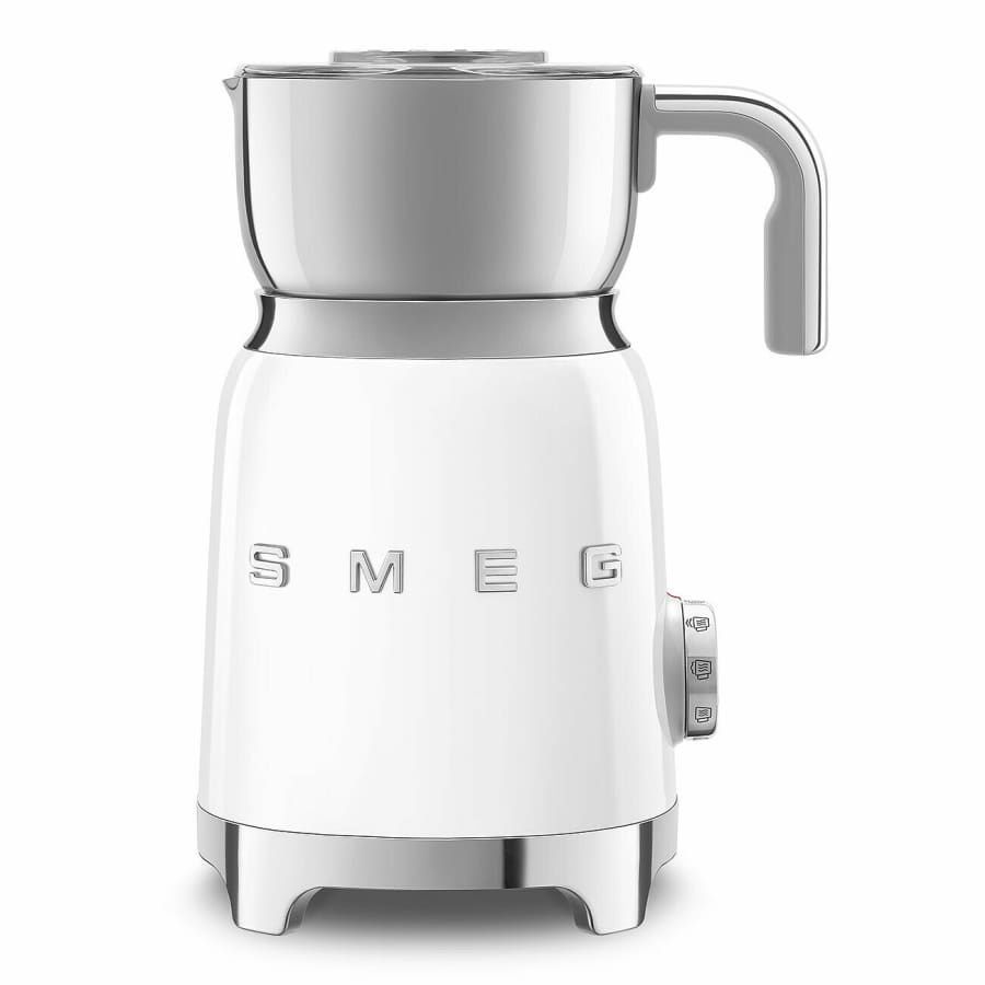 Tritan Renew Updated 50's Retro Style Milk Frother White | SMEG