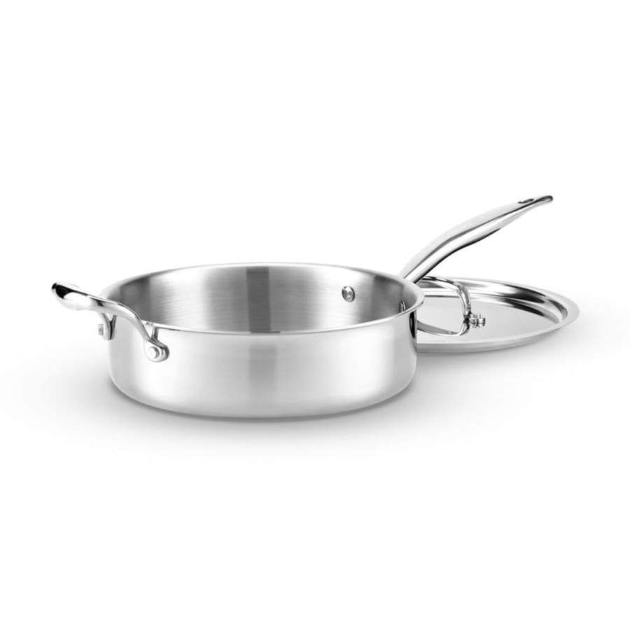 4 Quart SautŽ with Lid | Heritage Steel