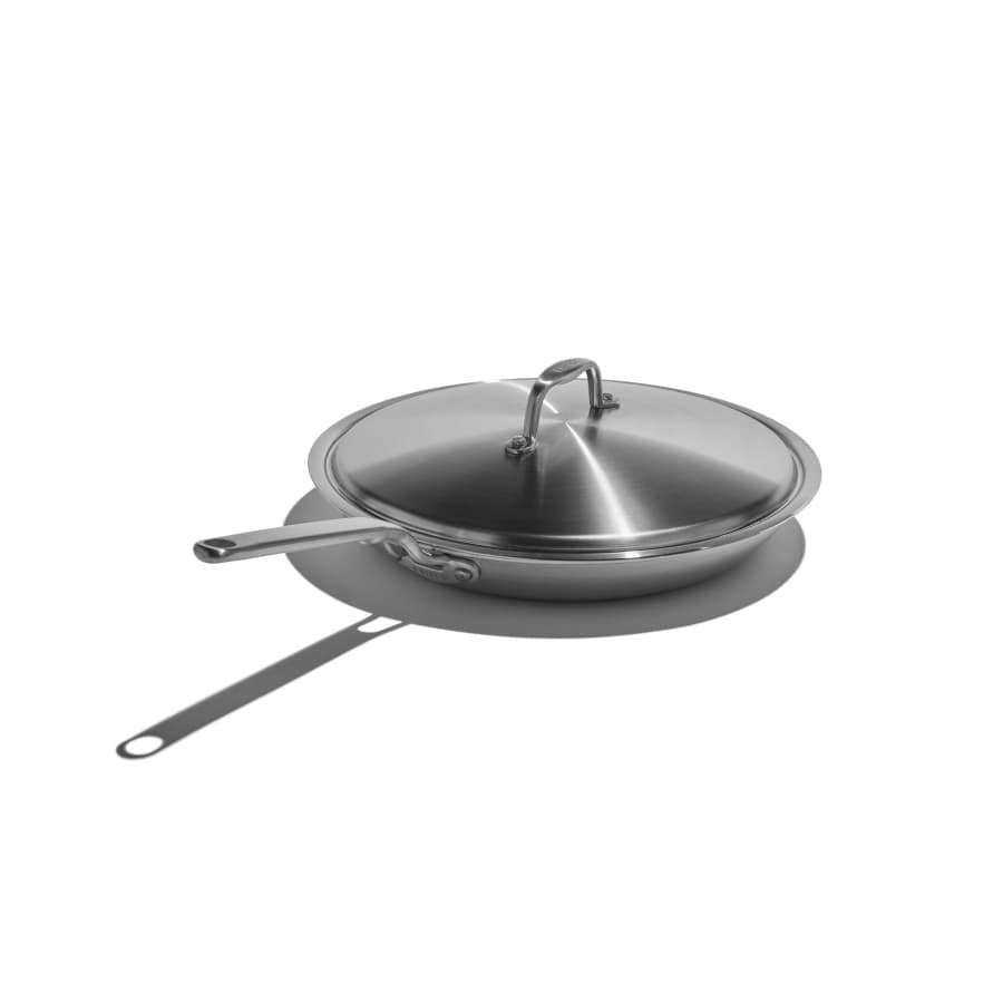 12" Fry Pan with Lid | Heritage Steel