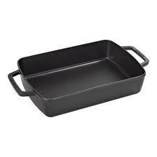 12-inch X 8-inch Roasting Pan - Black | Staub