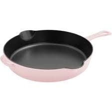 11-inch Traditional Deep Skillet - Peony Pink | Staub