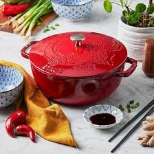 3.75-qt Essential French Oven With Dragon Lid - Cherry | Staub