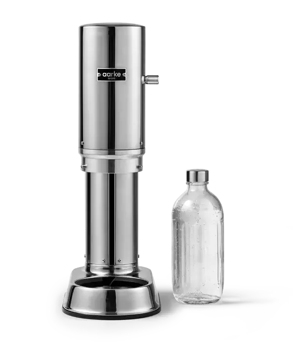 Carbonator Pro - Stainless Steel 1 - 800ml (27oz) Aarke Glass Bottle | Aarke