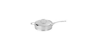 5.1-qt Stainless Steel Saute Pan with Helper Handle | Demeyere