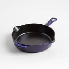 8.5-inch Traditional Deep Skillet - Dark Blue | Staub
