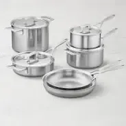10-pc Stainless Steel Cookware Set | Demeyere