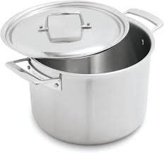 8-qt Stock Pot w/Lid | Demeyere