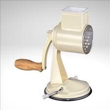 "Classic" Drum Grater, Cream, 17.8" H x 11.7" D x 10.4" W | Frieling