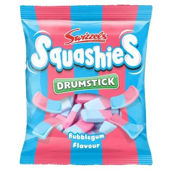 Limited Import - Squashies UK Bubblegum Flavour 140g