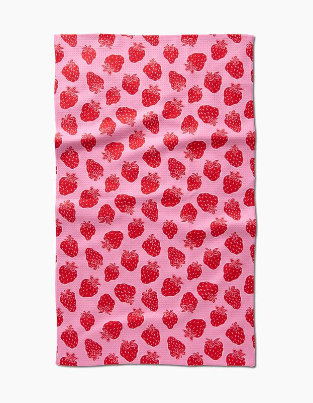 Strawberry Fields Tea Towel | Geometry