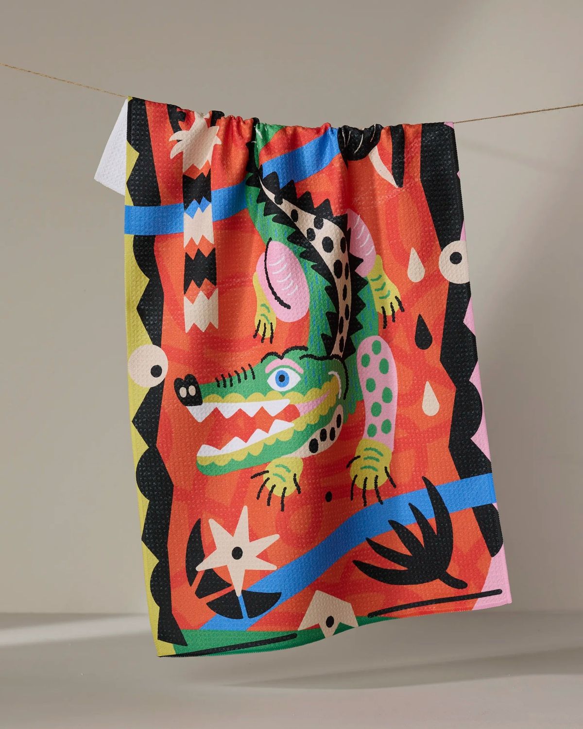 Jacare Tea Towel | Geometry
