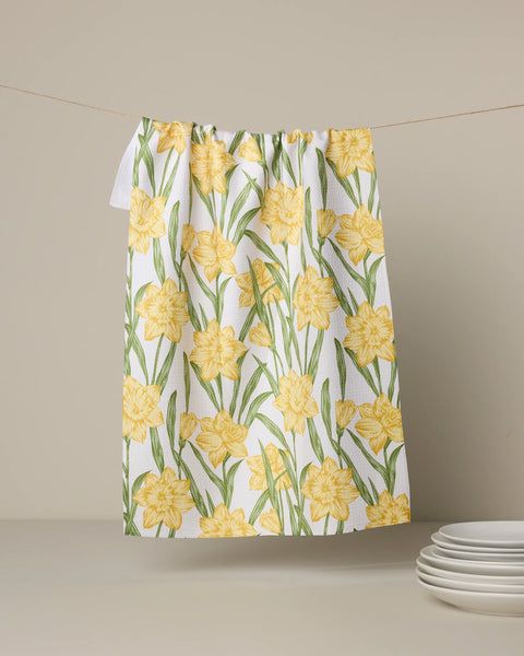 Daffodil Darling Tea Towel | Geometry