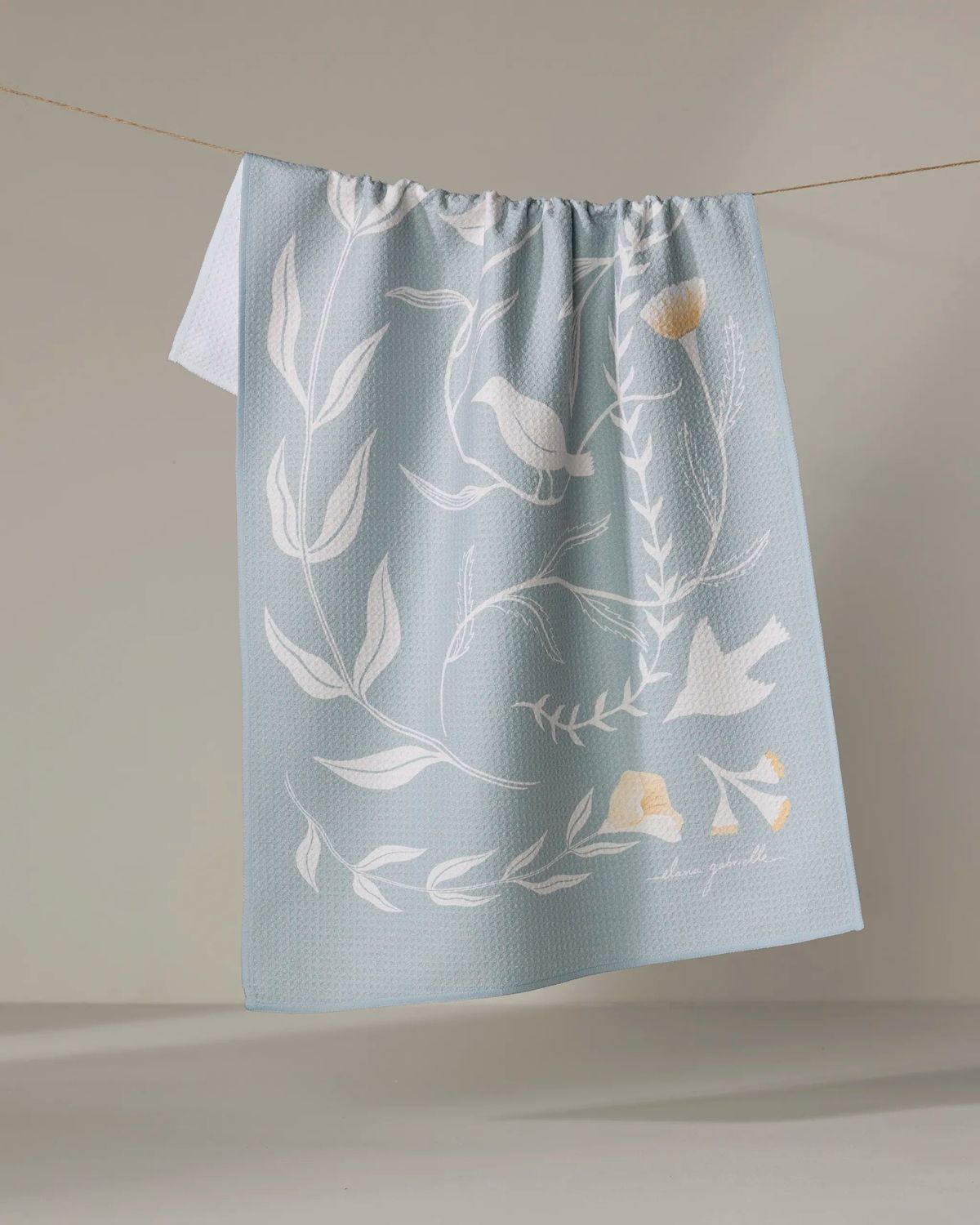 Birdsong Post Tea Towel | Geometry