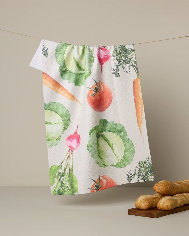 Spring Produce Tea Towel | Geometry