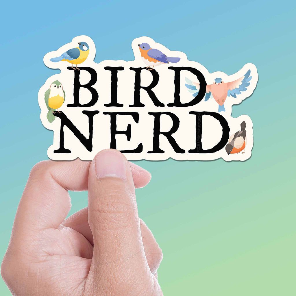 Bird Nerd Birding Sticker - Cute Birdwatcher gift | Sentinel Supply