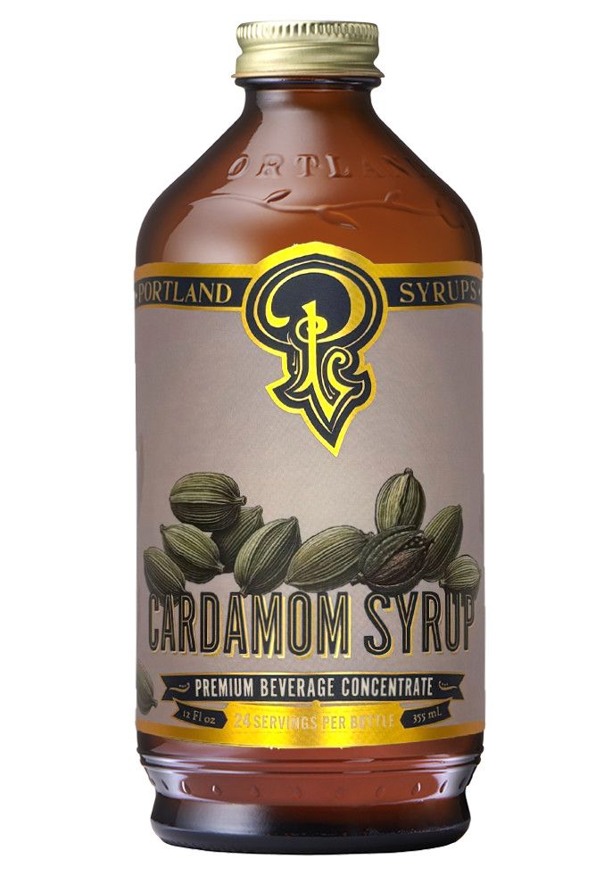 Cardamom Syrup 12oz | Portland Syrups