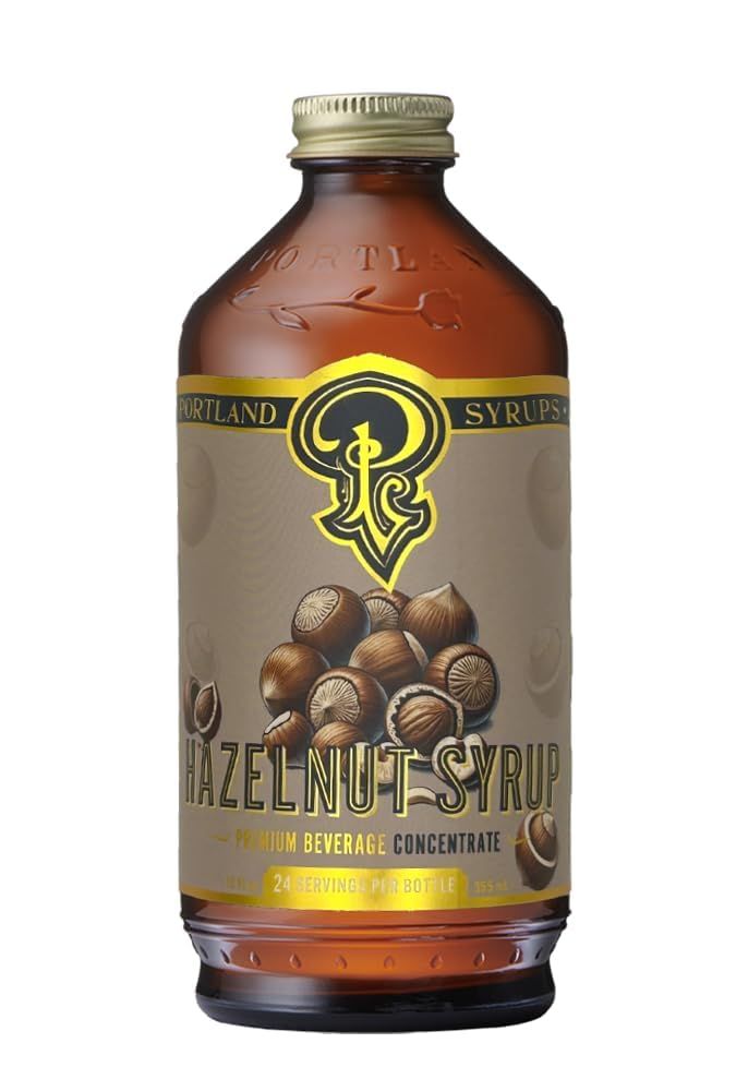 Hazelnut Syrup 3.4 oz - Cocktail / Mocktail Mix | Portland Syrups
