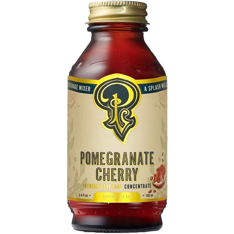 Pomegranate Cherry Syrup 3.4 oz - Cocktail / Mocktail Mix | Portland Syrups