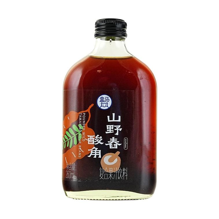 Wild Sour Tamarind Mixed Fruit Juice Drink,8.8oz