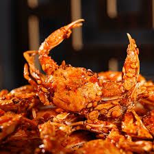 Crab Crackle Crispy Spicy Pepper Salt Small Crab 36g