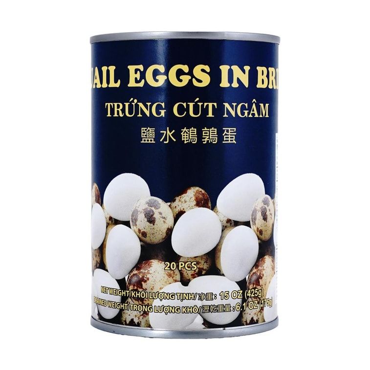Quail Eggs In Brine, 20 Pcs, 15oz