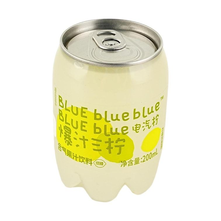 Mini Fruit Juice Sparkling Water Triple Lemon Flavor 6.76 fl oz