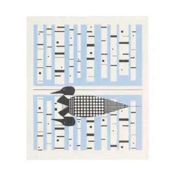 Swedish Dishcloth - Loon-Blue
