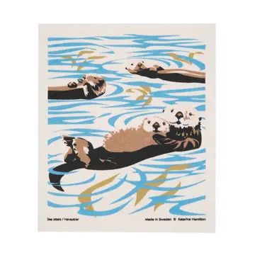 Swedish Dishcloth - KH Sea Otters