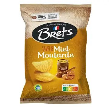 Brets Potato chips Honey Mustard