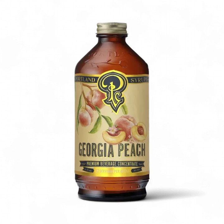 Georgia Peach Syrup 12oz | Portland Syrups