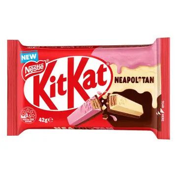 Australian  Nestle Kit Kat Neapolitan Bar 1.48 oz (42g)