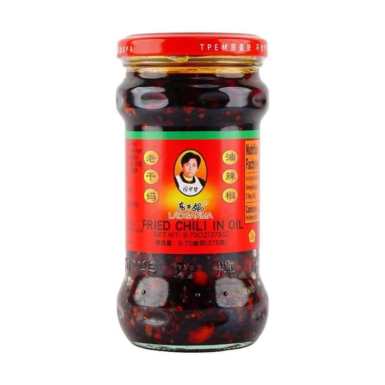 Fried Chili in Oil in Jar 9.7 oz