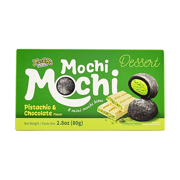 MochiMochi Pistachio &amp; Chocolate Flavor 2.82 oz
