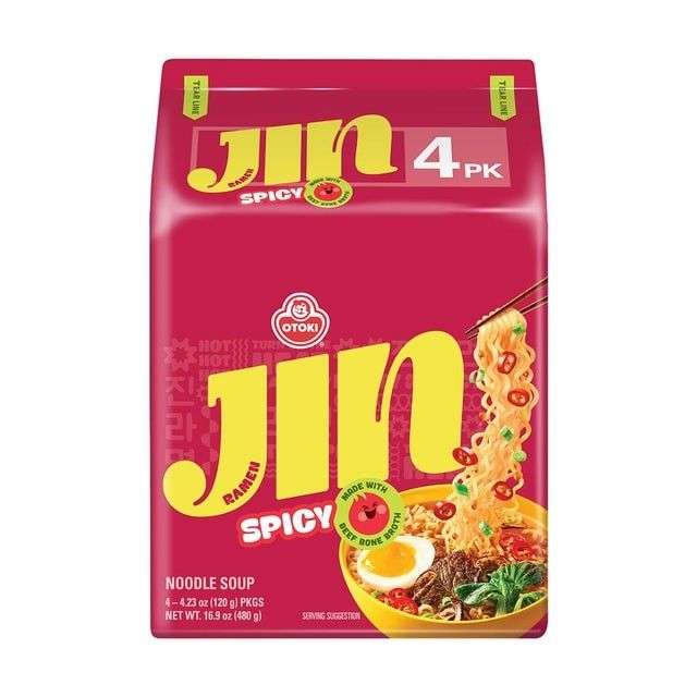 Spicy Jin Ramen Korean Style Instant Noodles