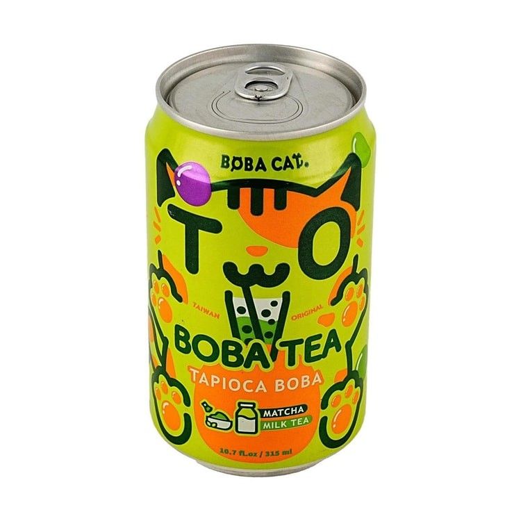 Matcha Milk Tea Tapioca Boba Tea 10.7 fl oz