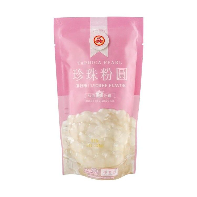 Lychee Flavored Tapioca Pearl 8.82 oz