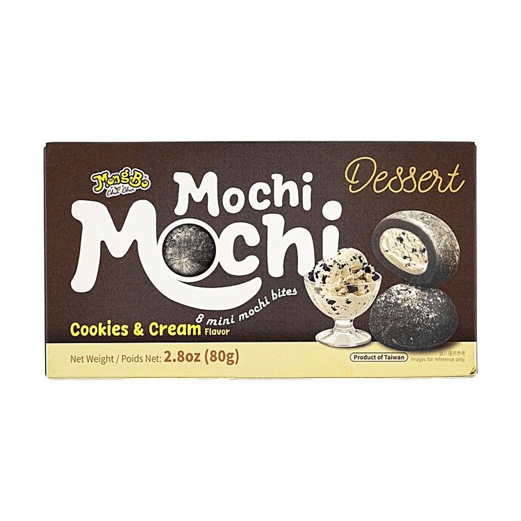 MochiMochi Cookies &amp; Cream Flavor 2.82 oz
