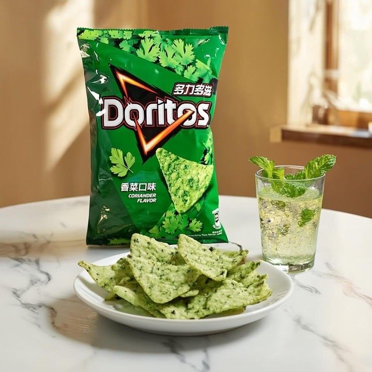 Corn Chips Coriander Flavor 2.4 oz