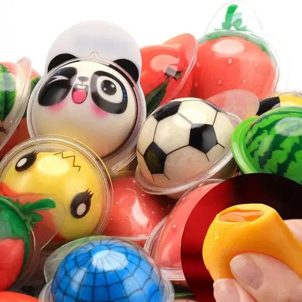 Gummiyums: Fun Shapez! (8.1oz) Assorted Gummy Candy Filled with A Sour Strawberry Center