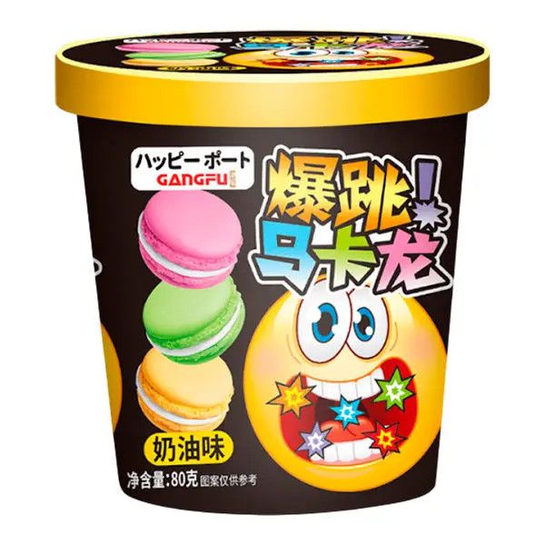 Gangfu Cream Flavor Macaron 80g (China)