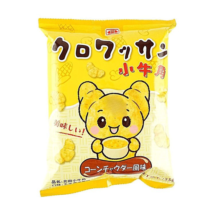 Mini Croissant Corn Soup Flavor, Corn Snacks, 1.94 oz